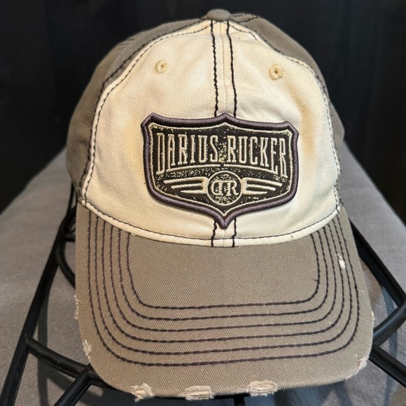 darius rucker Other - Cream and Brown Men's Hat